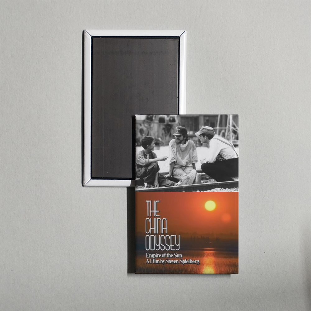 The China Odyssey Empire of the Sun Mini Movie Fridge Magnet