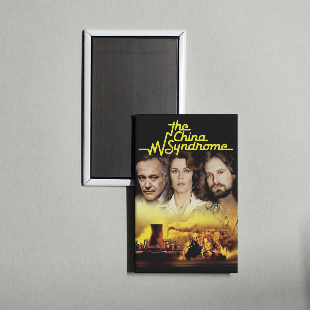 The China Syndrome Mini Movie Fridge Magnet