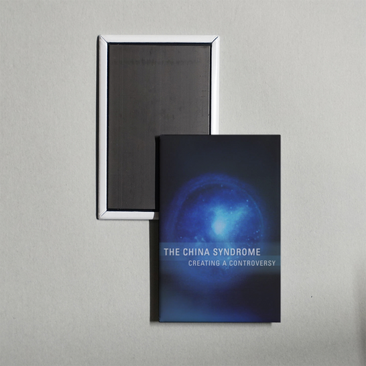 The China Syndrome Creating a Controversy Mini Movie Fridge Magnet