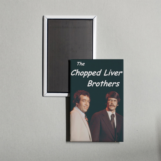 The Chopped Liver Brothers Mini Movie Fridge Magnet