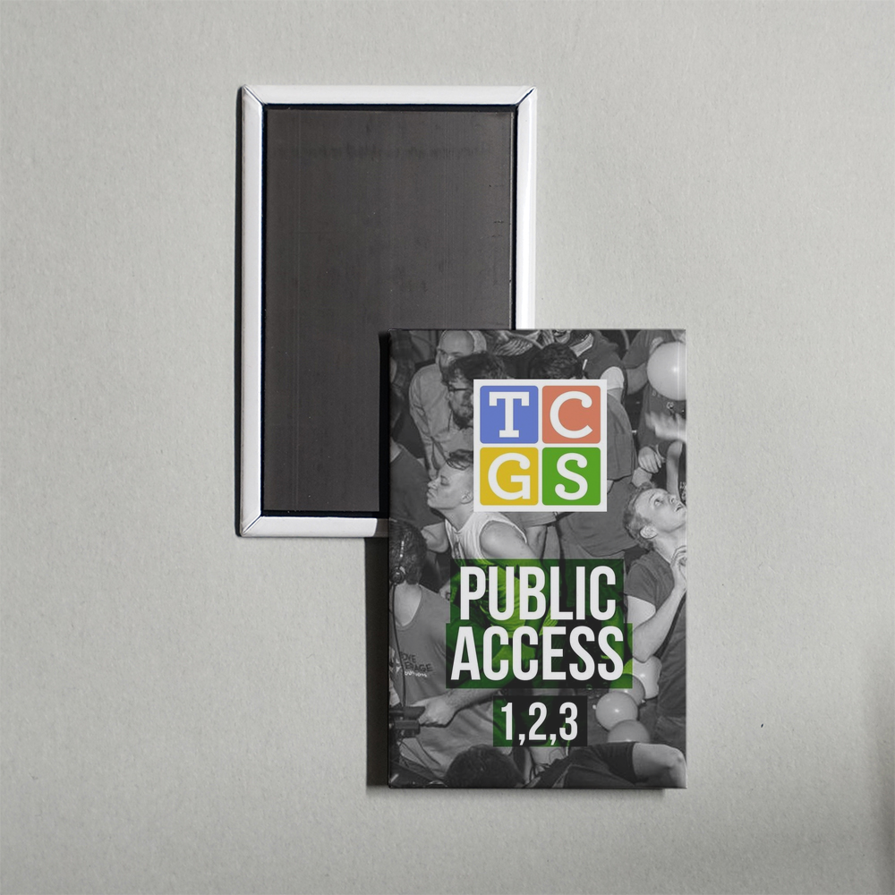 The Chris Gethard Show Public Access TV Show Fridge Magnet