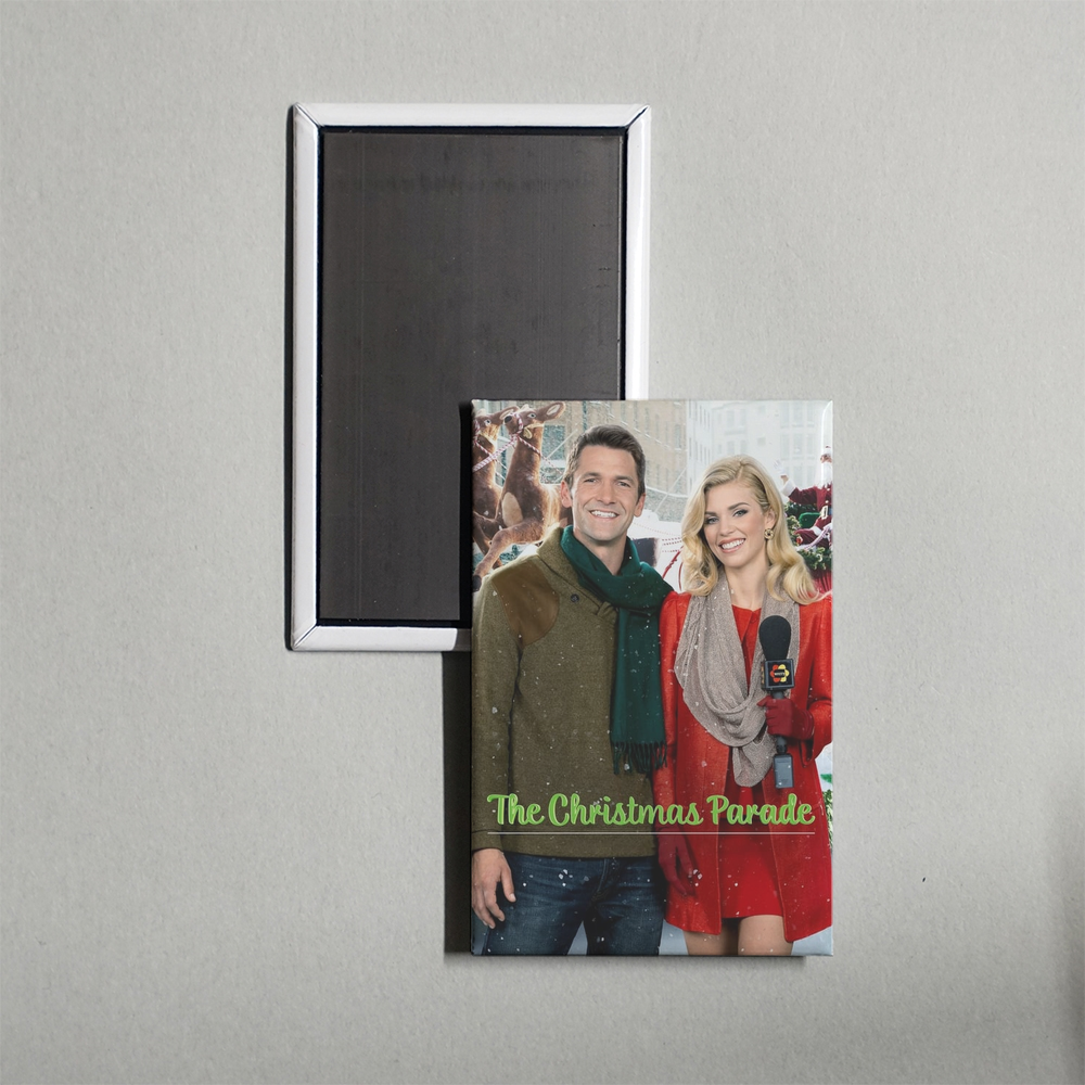 The Christmas Parade Mini Movie Fridge Magnet