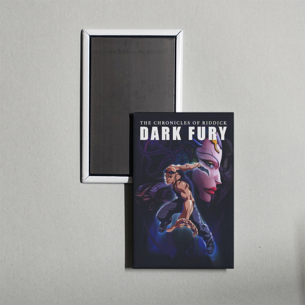 The Chronicles of Riddick Dark Fury Mini Movie Fridge Magnet