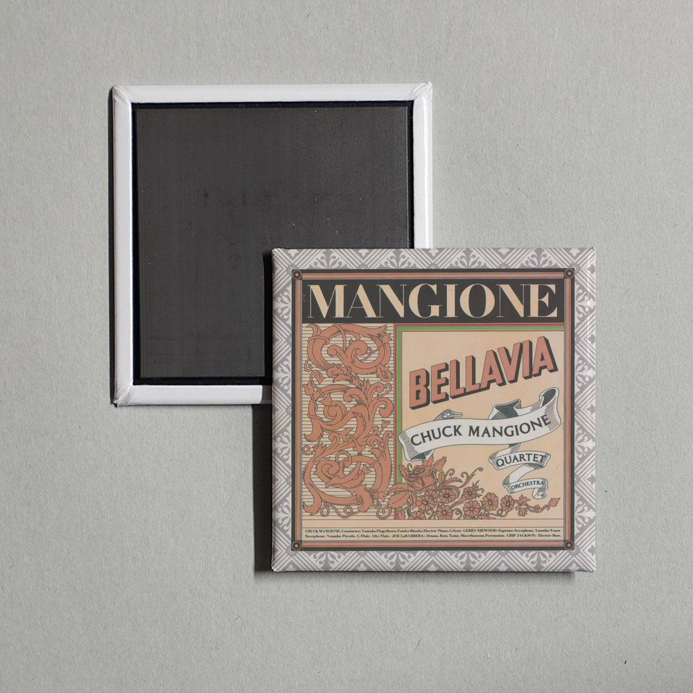 The Chuck Mangione Quartet - Bellavia Album Cover Fridge Magnet