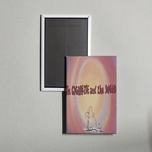 The Cigarette and the Weed Mini Movie Fridge Magnet