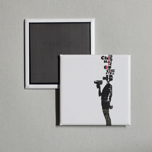 The Cinematic Orchestra - Man With A Movie Camera Album Cover Fridge Magnet