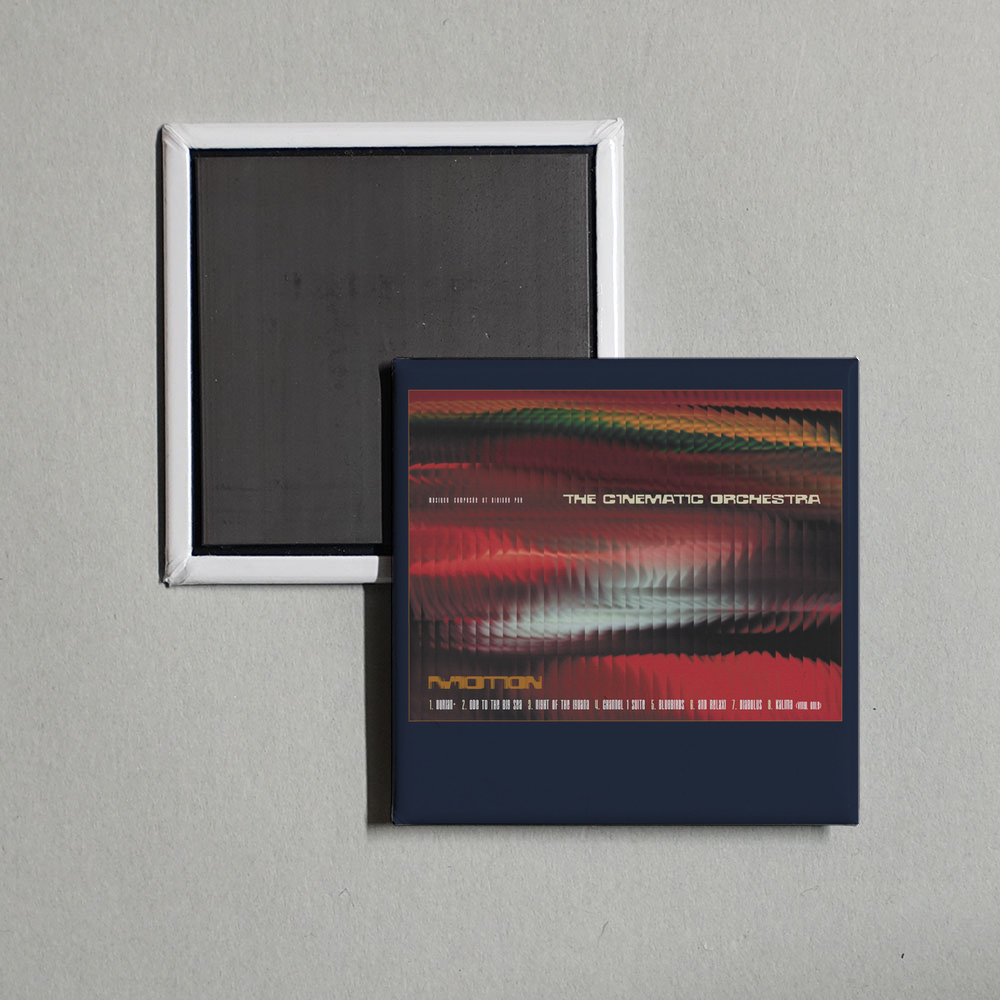 The Cinematic Orchestra - Motion Album Cover Fridge Magnet