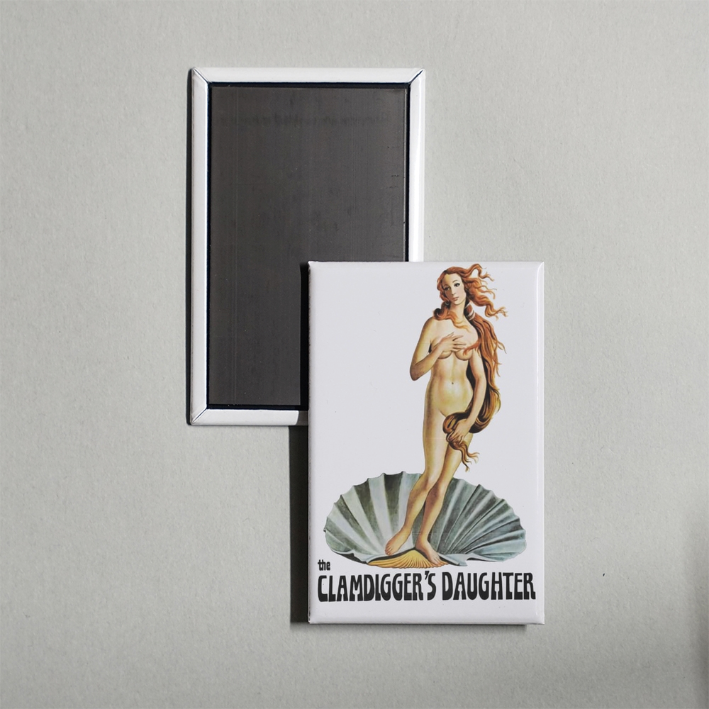 The Clamdigger's Daughter Mini Movie Fridge Magnet