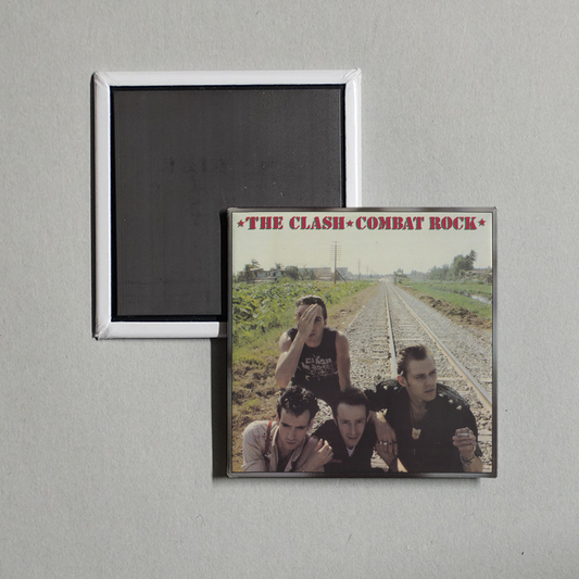 The Clash - Combat Rock (Remastered) Album Cover Fridge Magnet
