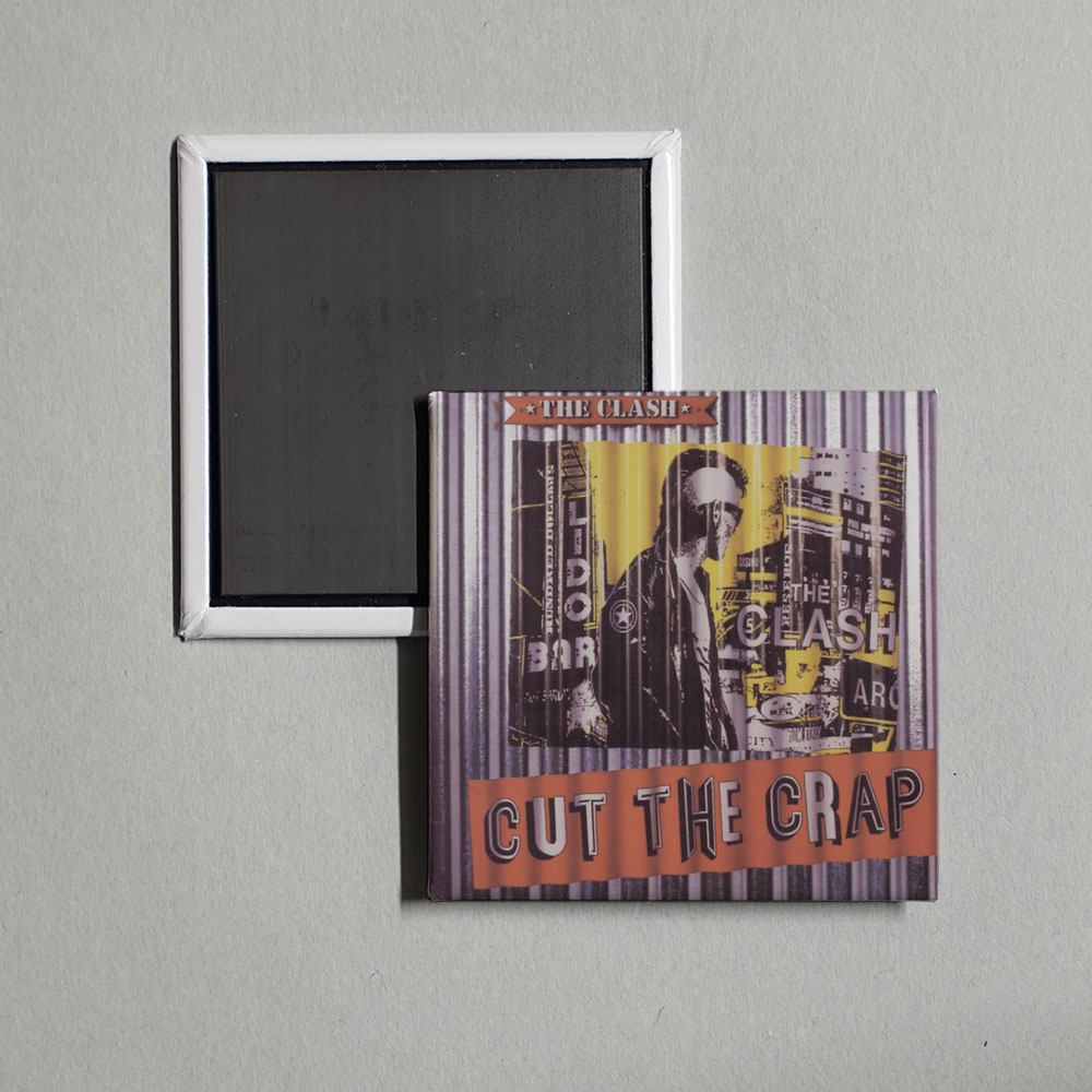 The Clash - Cut The Crap Album Cover Fridge Magnet