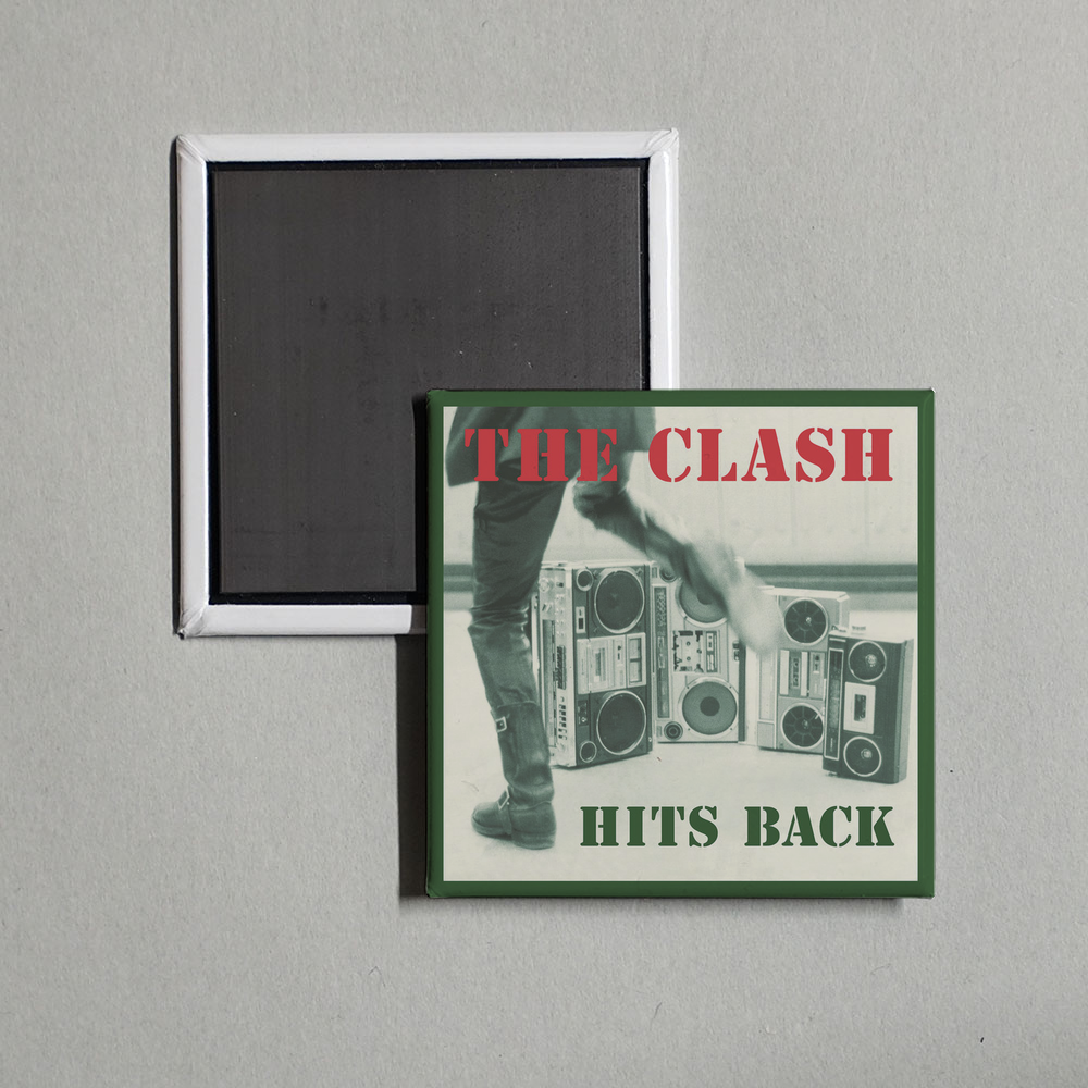 The Clash - Hits Back Album Cover Fridge Magnet