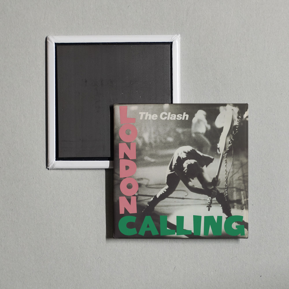 The Clash - London Calling (Remastered) Album Cover Fridge Magnet
