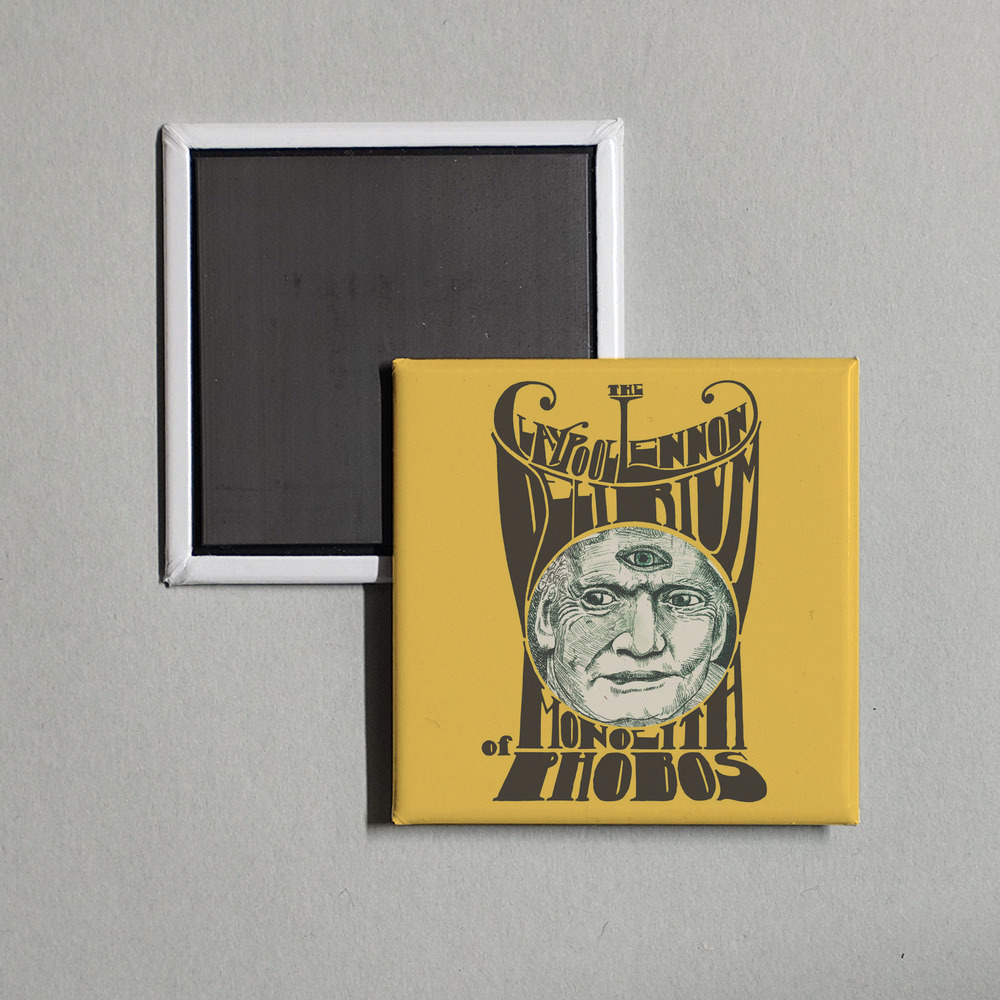 The Claypool Lennon Delirium - Monolith of Phobos Album Cover Fridge Magnet