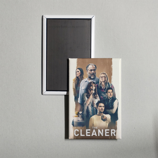 The Cleaner Mini Movie Fridge Magnet