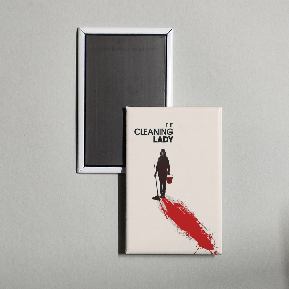 The Cleaning Lady Mini Movie Fridge Magnet