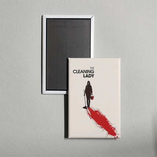 The Cleaning Lady Mini Movie Fridge Magnet