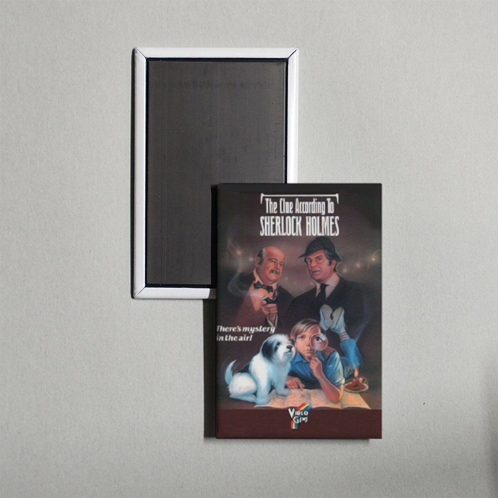 The Clue According to Sherlock Holmes Mini Movie Fridge Magnet