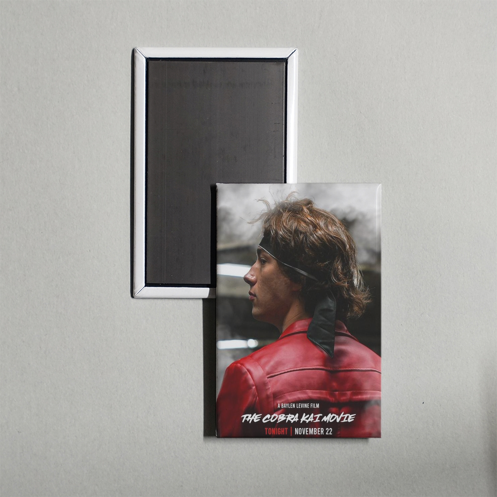 The Cobra Kai Movie Mini Movie Fridge Magnet