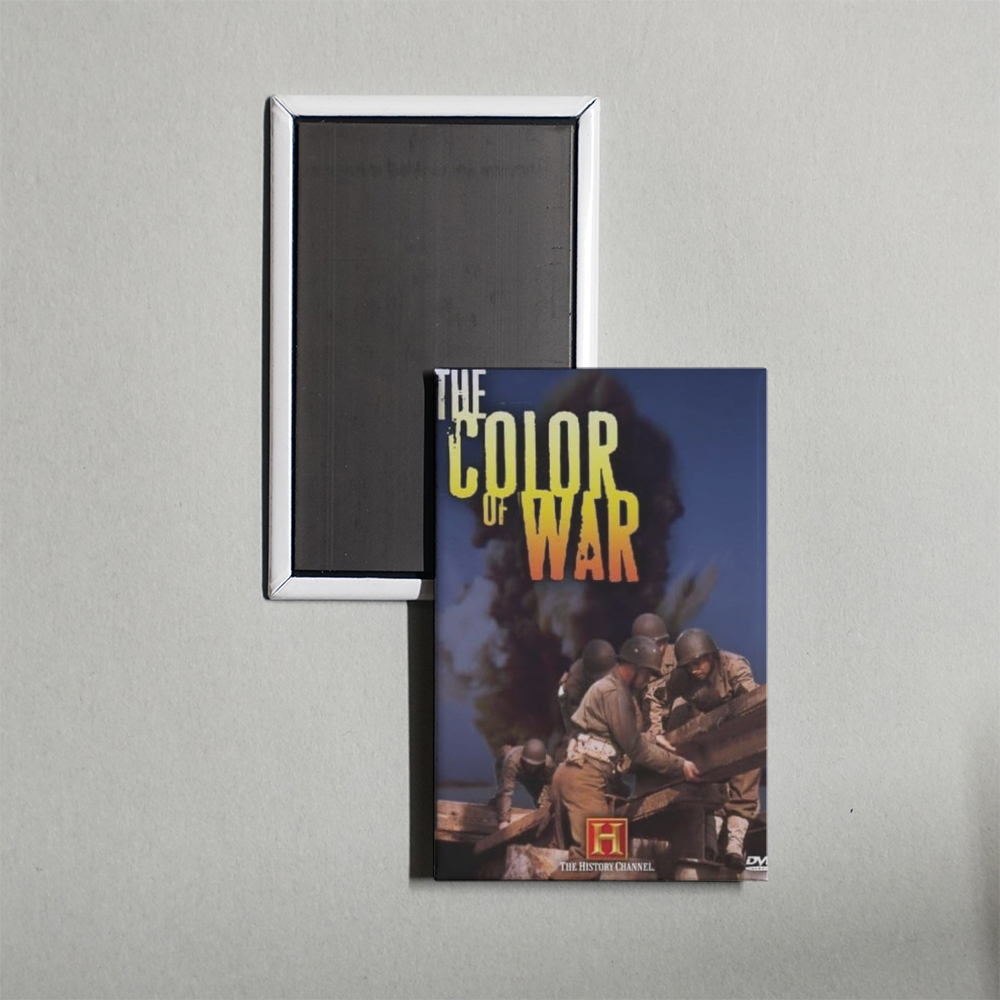 The Color of War TV Show Fridge Magnet