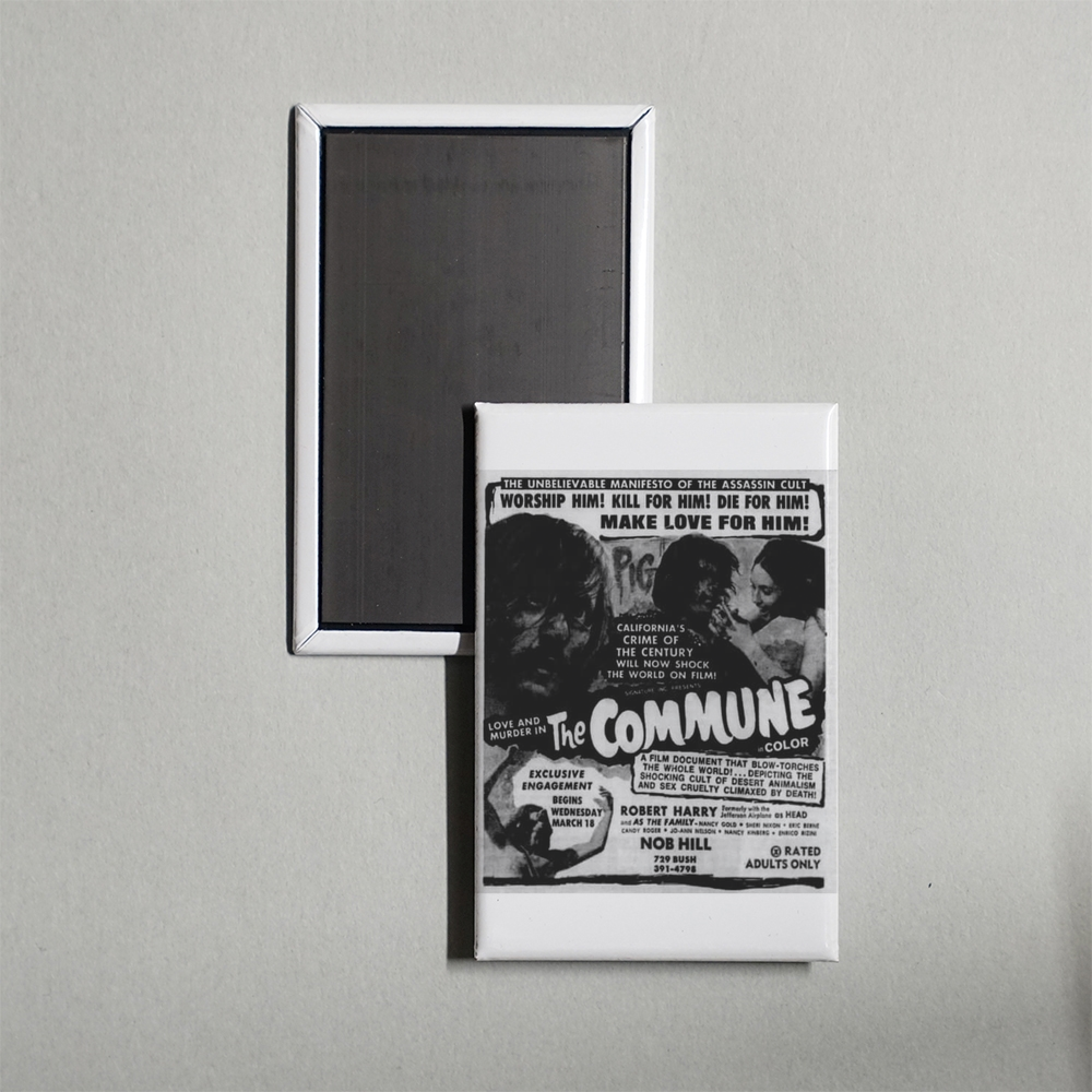 The Commune Mini Movie Fridge Magnet