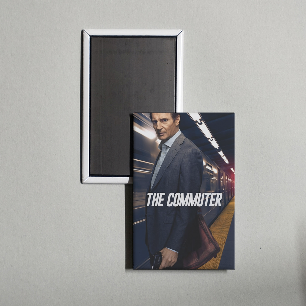 The Commuter Mini Movie Fridge Magnet