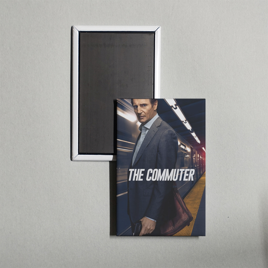 The Commuter Mini Movie Fridge Magnet