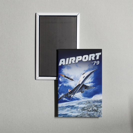 The Concorde... Airport '79 Mini Movie Fridge Magnet