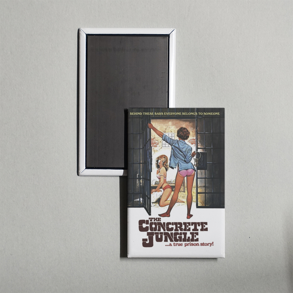 The Concrete Jungle Mini Movie Fridge Magnet