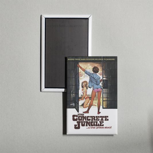 The Concrete Jungle Mini Movie Fridge Magnet