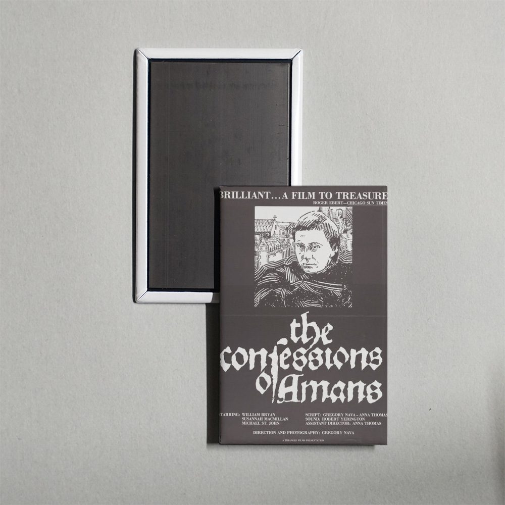 The Confessions of Amans Mini Movie Fridge Magnet