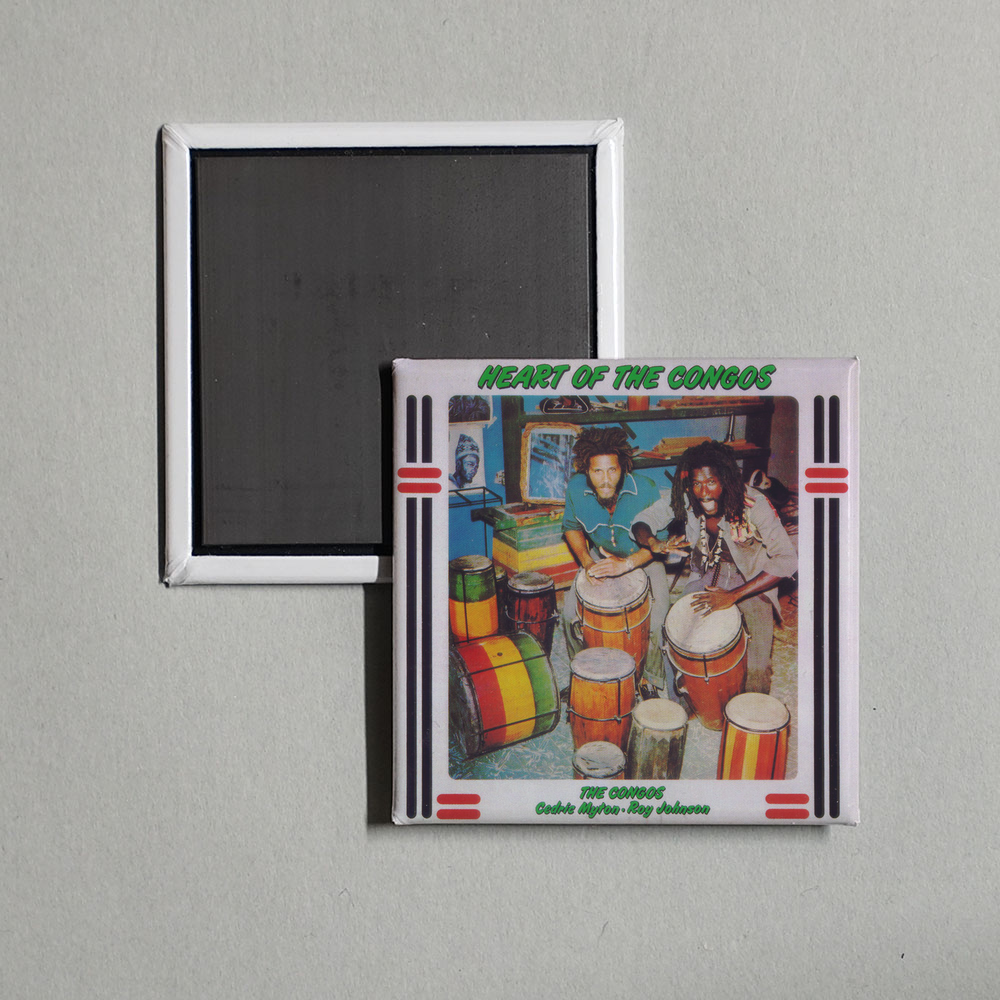 The Congos - Heart Of The Congos Album Cover Fridge Magnet