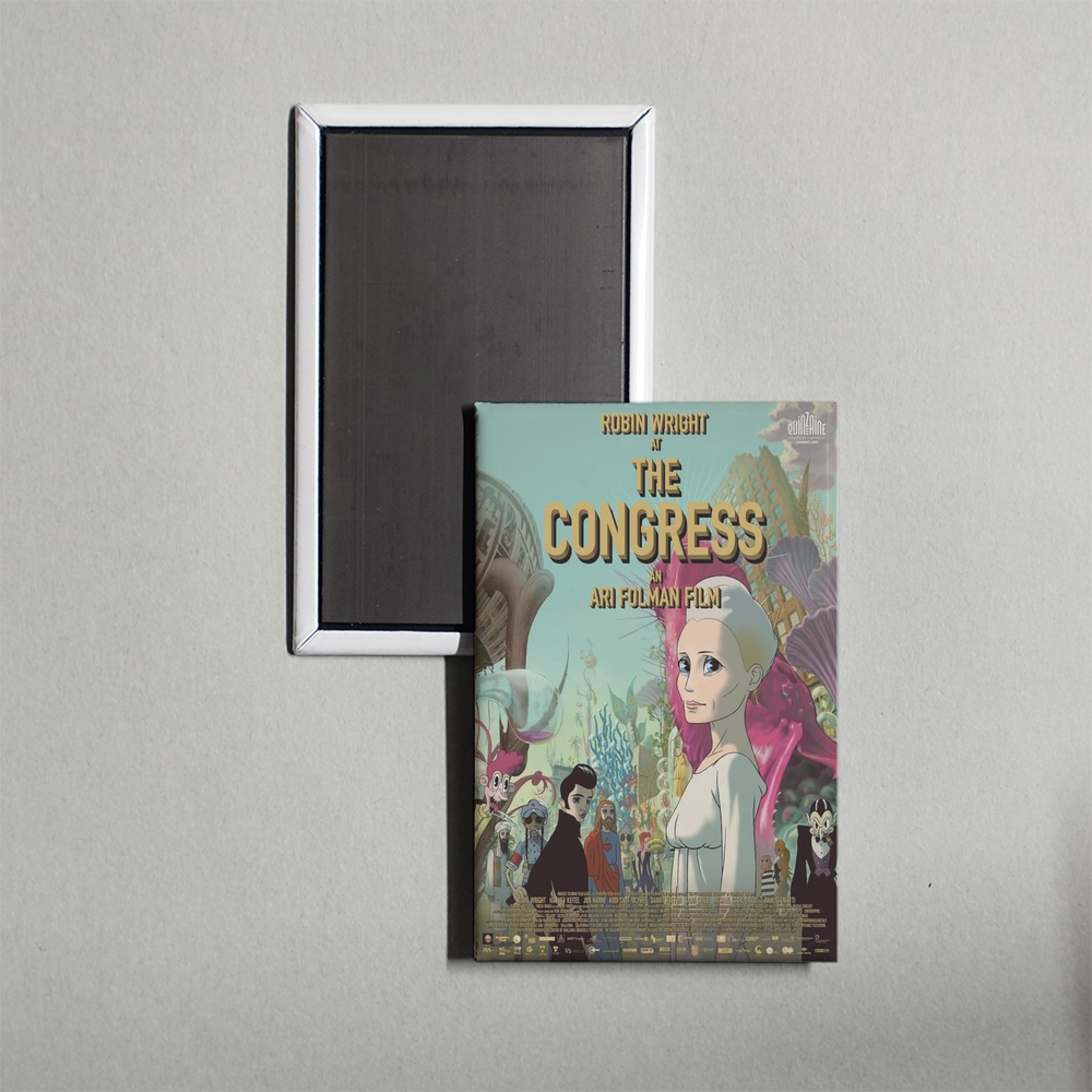 The Congress Mini Movie Fridge Magnet
