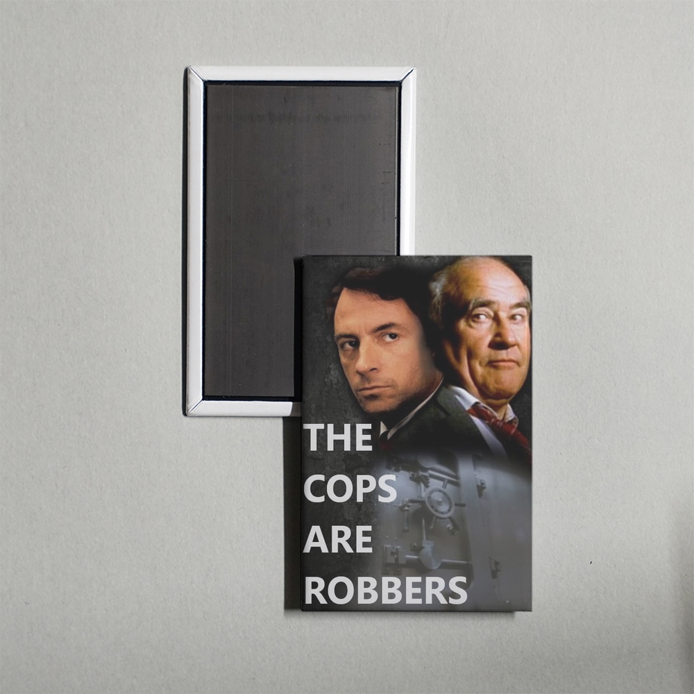 The Cops Are Robbers Mini Movie Fridge Magnet