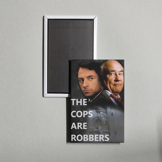 The Cops Are Robbers Mini Movie Fridge Magnet