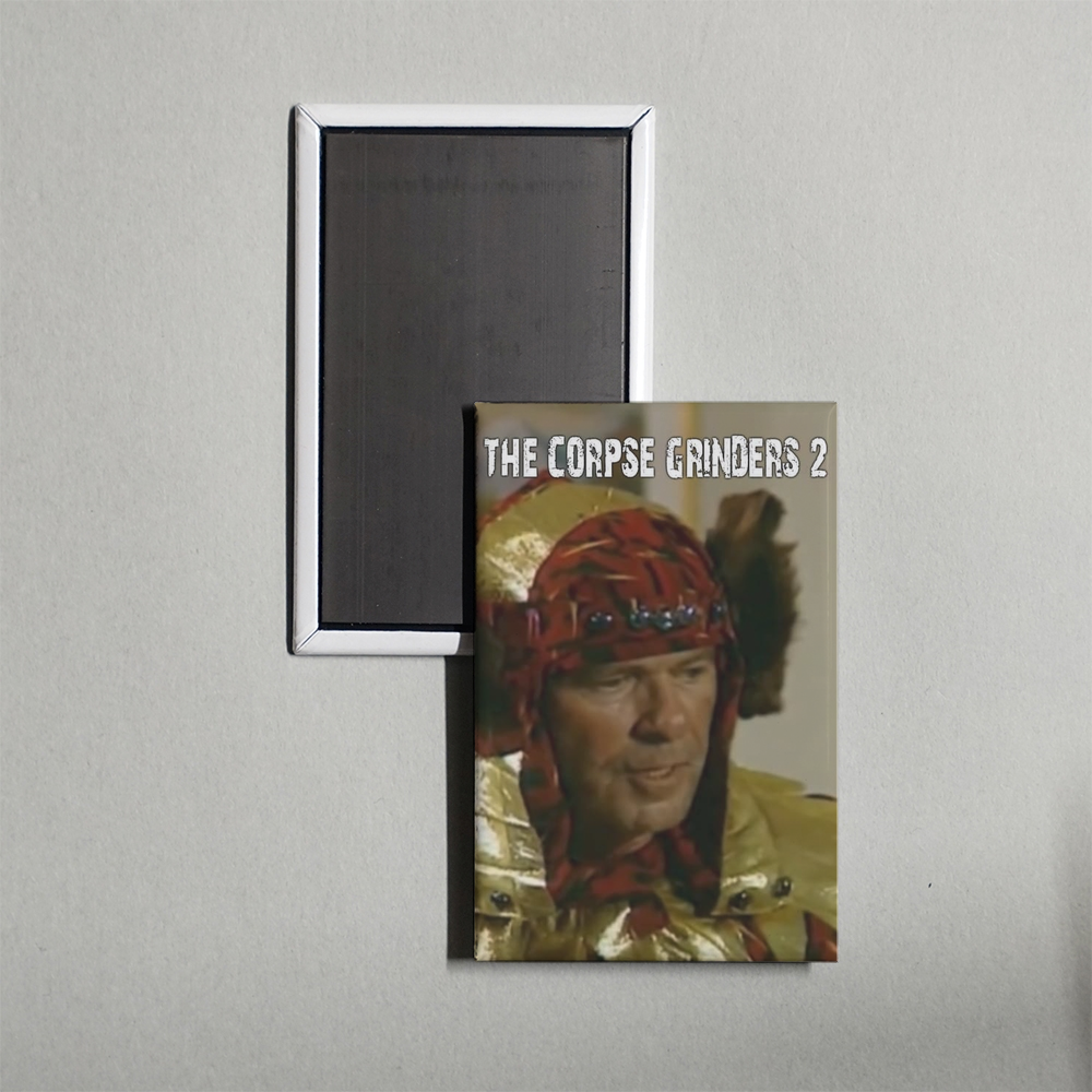 The Corpse Grinders 2 Mini Movie Fridge Magnet