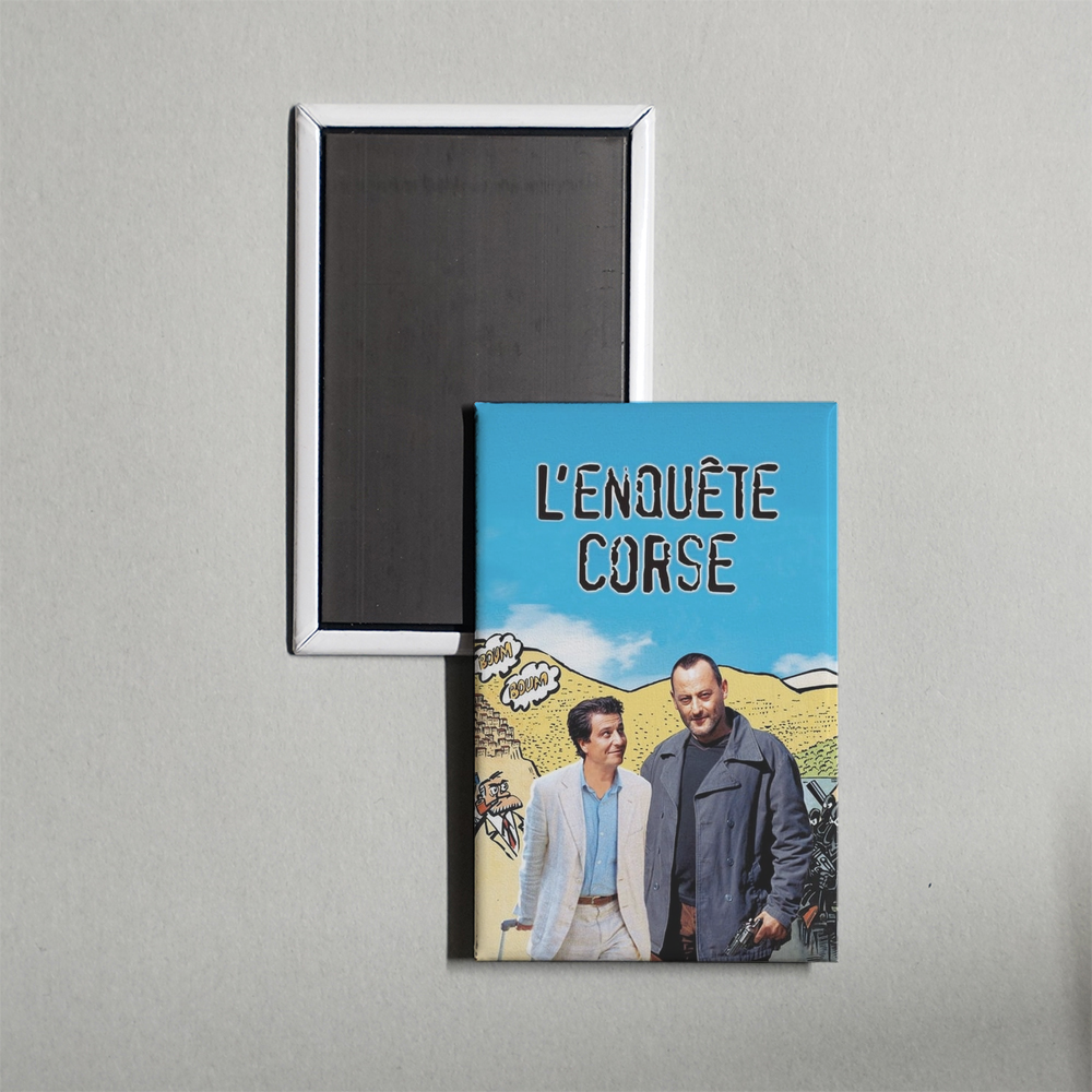 The Corsican File Mini Movie Fridge Magnet