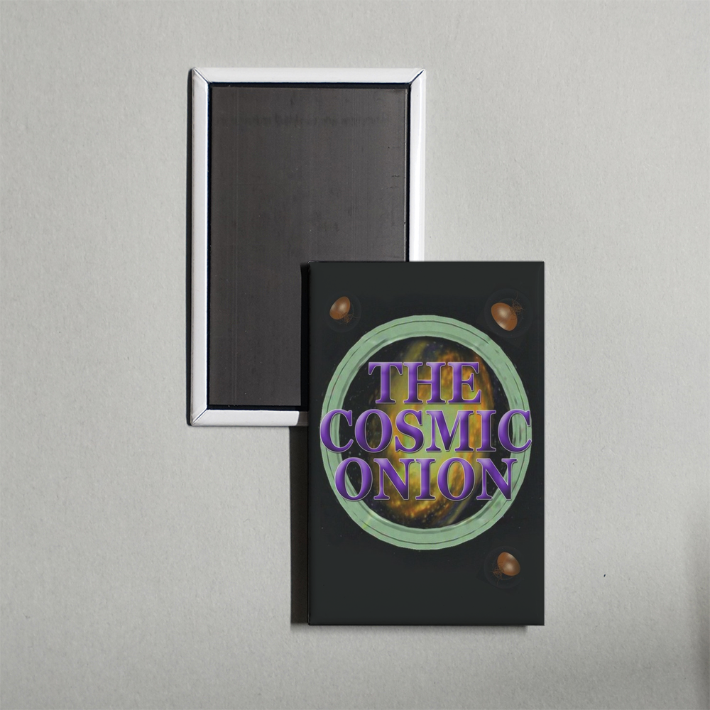 The Cosmic Onion TV Show Fridge Magnet
