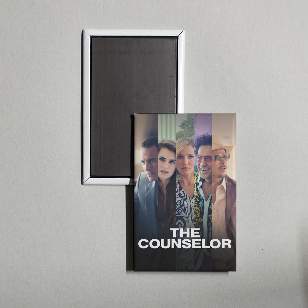 The Counselor Mini Movie Fridge Magnet