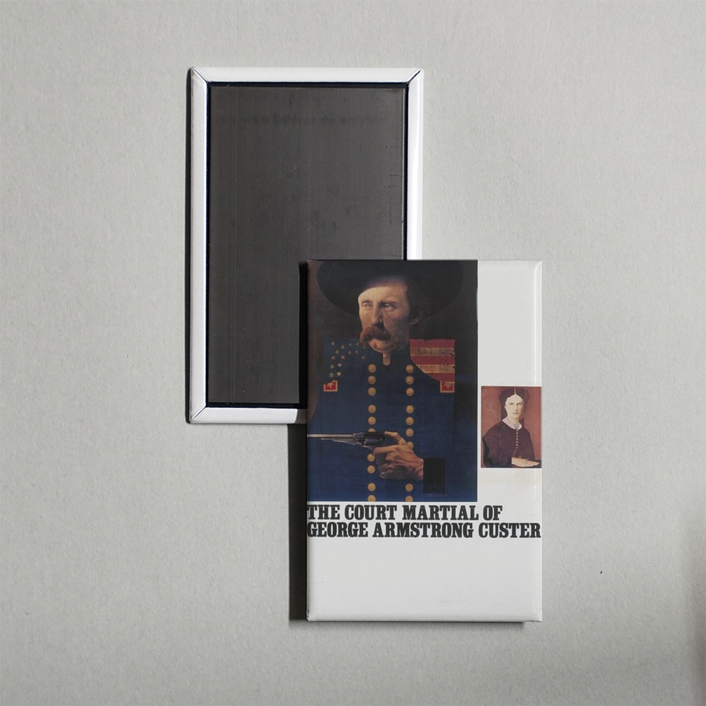 The Courtartial of George Armstrong Custer Mini Movie Fridge Magnet