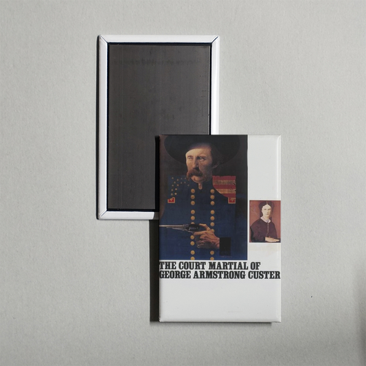 The Courtartial of George Armstrong Custer Mini Movie Fridge Magnet