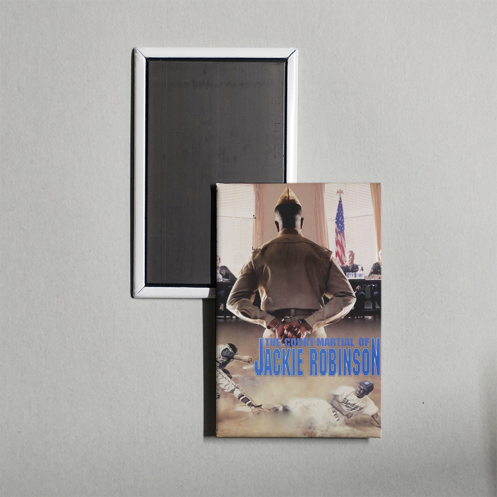 The Courtartial of Jackie Robinson Mini Movie Fridge Magnet