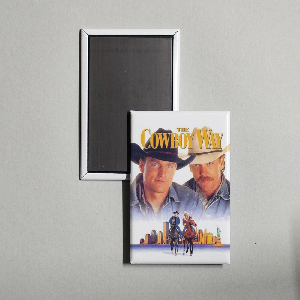 The Cowboy Way Mini Movie Fridge Magnet