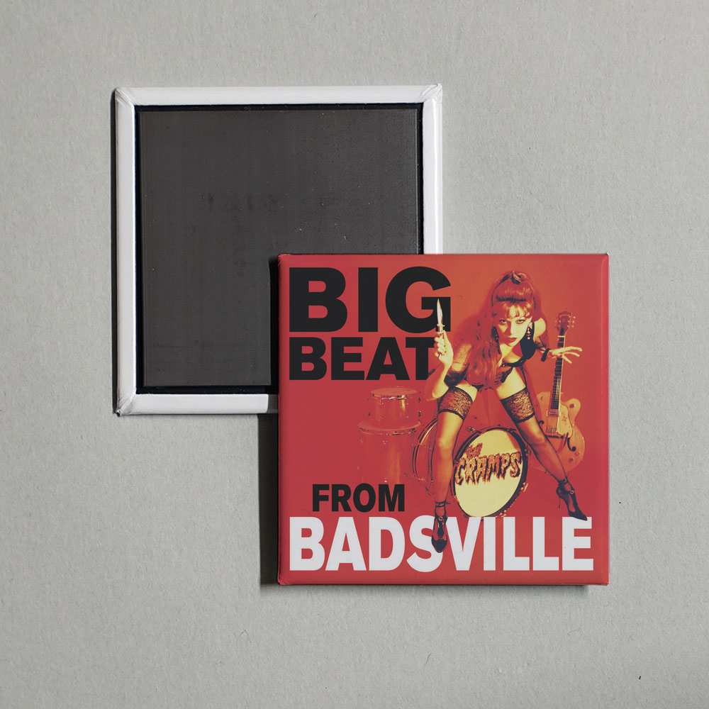 The Cramps - Big Beat from Badsville Album Cover Fridge Magnet