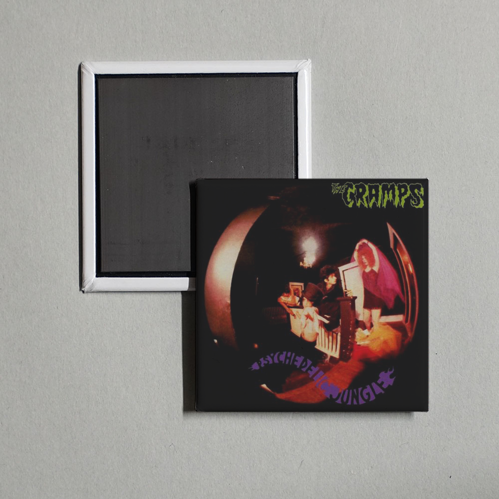 The Cramps - Psychedelic Jungle Album Cover Fridge Magnet