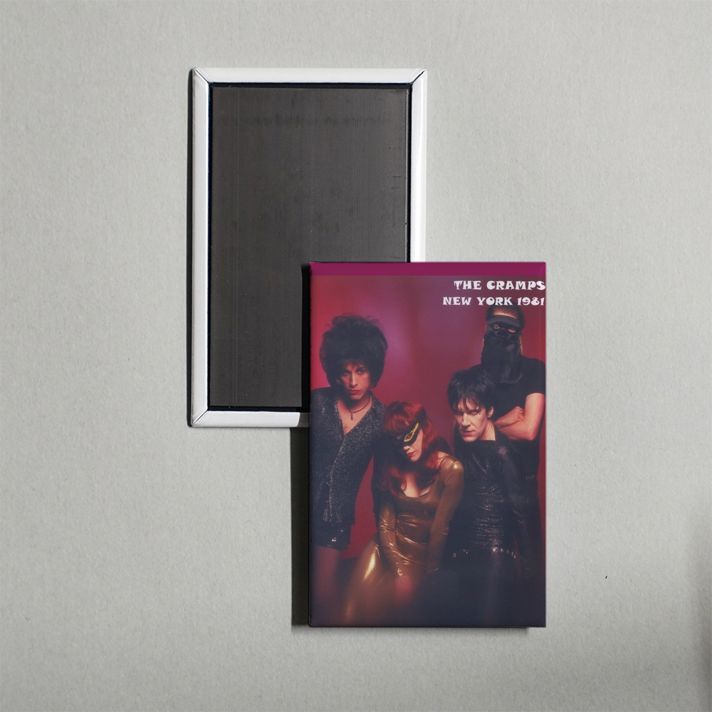 The Cramps Live in New York Mini Movie Fridge Magnet
