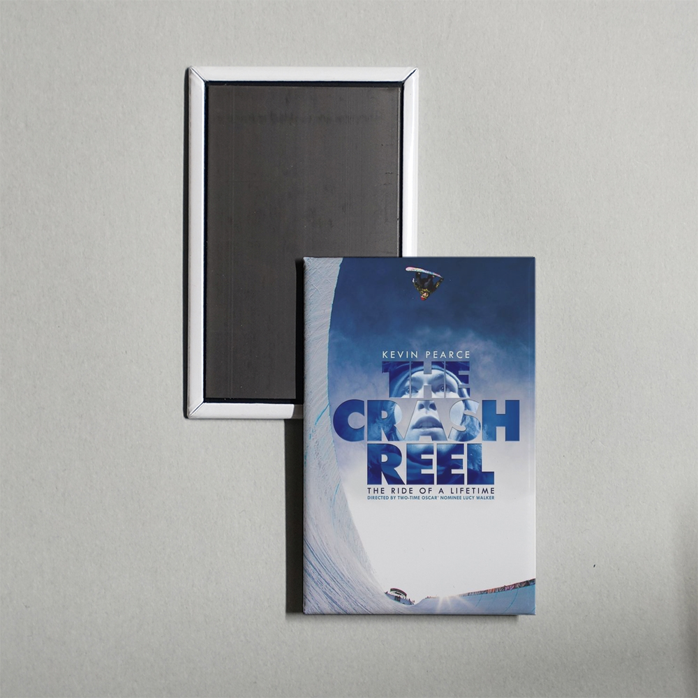The Crash Reel Mini Movie Fridge Magnet