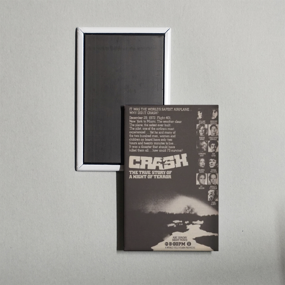 The Crash of Flight 401 Mini Movie Fridge Magnet