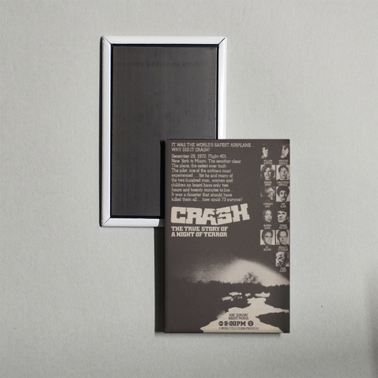 The Crash of Flight 401 Mini Movie Fridge Magnet