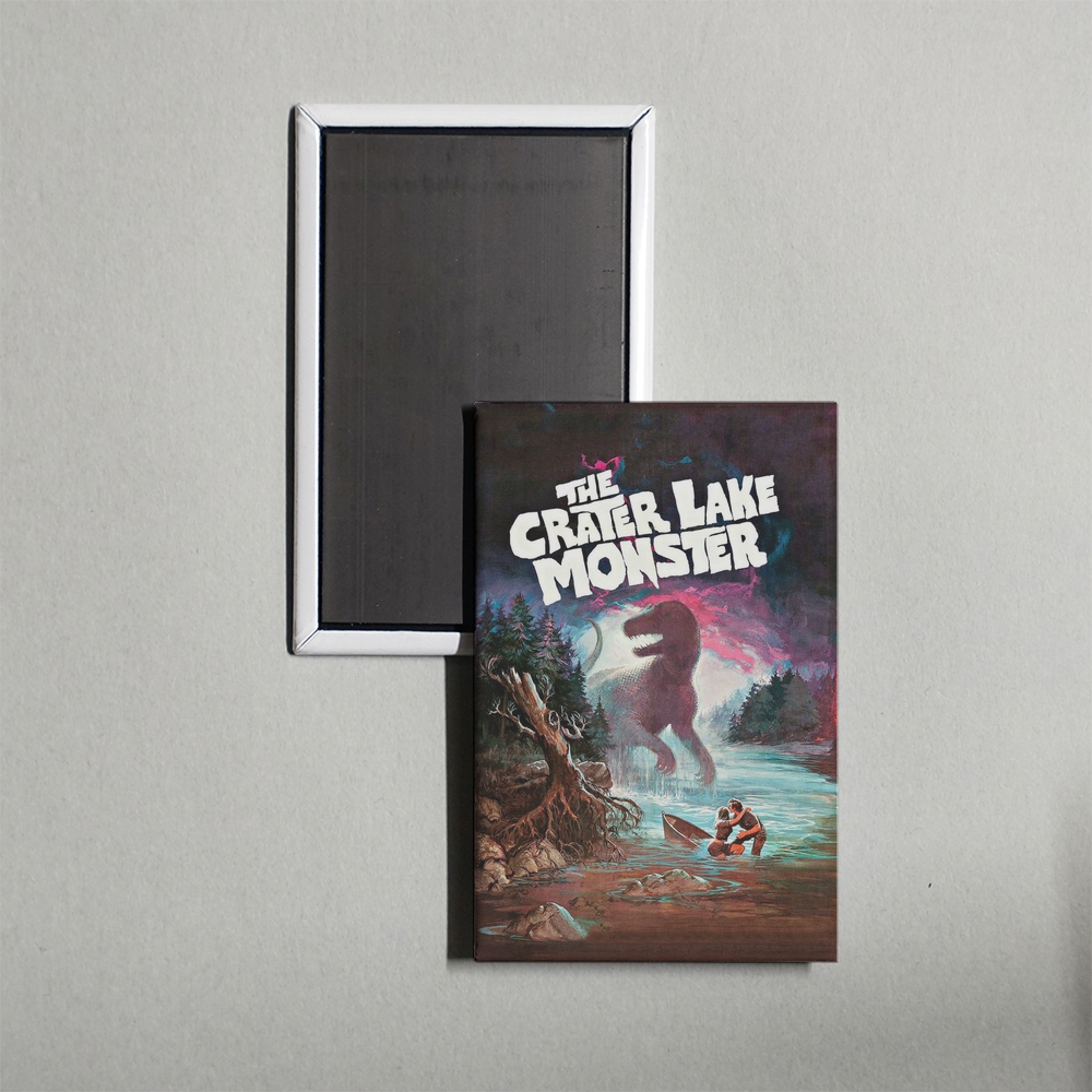 The Crater Lake Monster Mini Movie Fridge Magnet