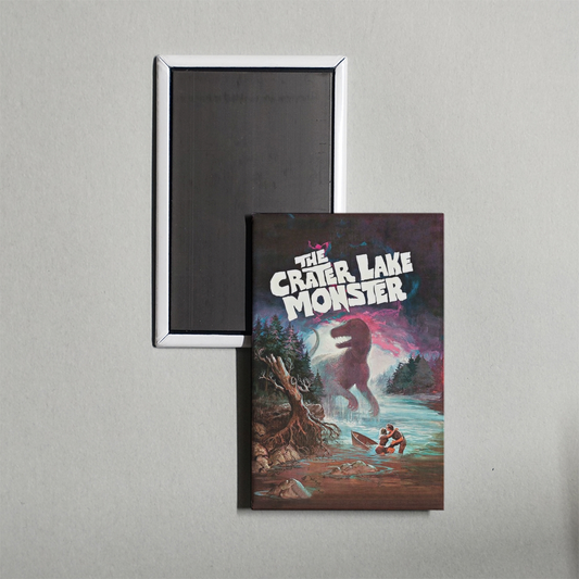 The Crater Lake Monster Mini Movie Fridge Magnet